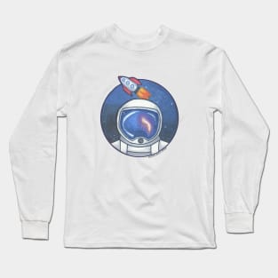 Space Man Long Sleeve T-Shirt